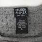 Eileen Fisher N.Y. WM's Grey Round Neck Merino Wool Blouse Size L image number 3