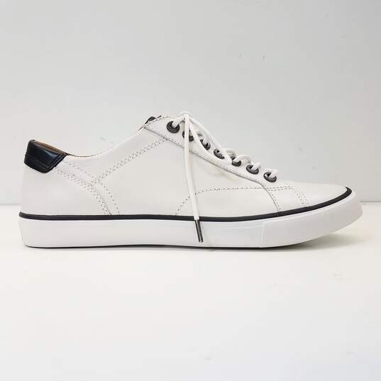 Coach Perkins Leather Lo Top Tennis Shoe White 8 image number 2