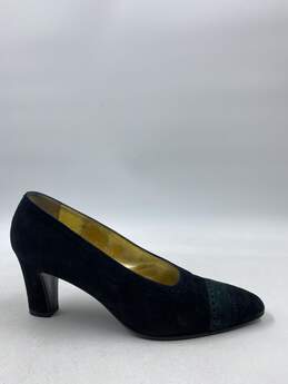 Authentic Escada Black Slip-On Heel Women 7