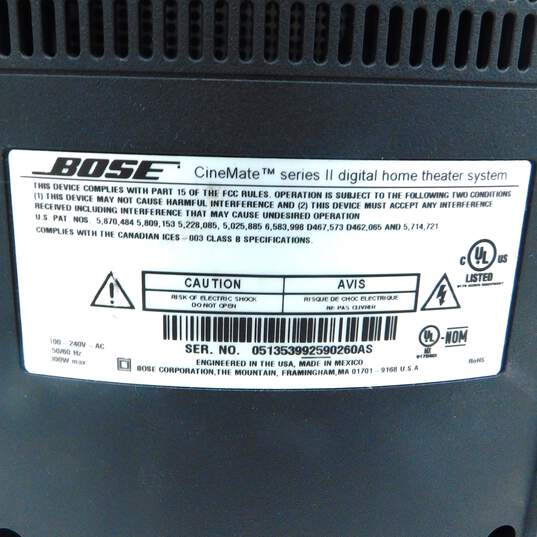 Bose Brand CineMate Series II Model Digital Home Theater System (Subwoofer Only) image number 4