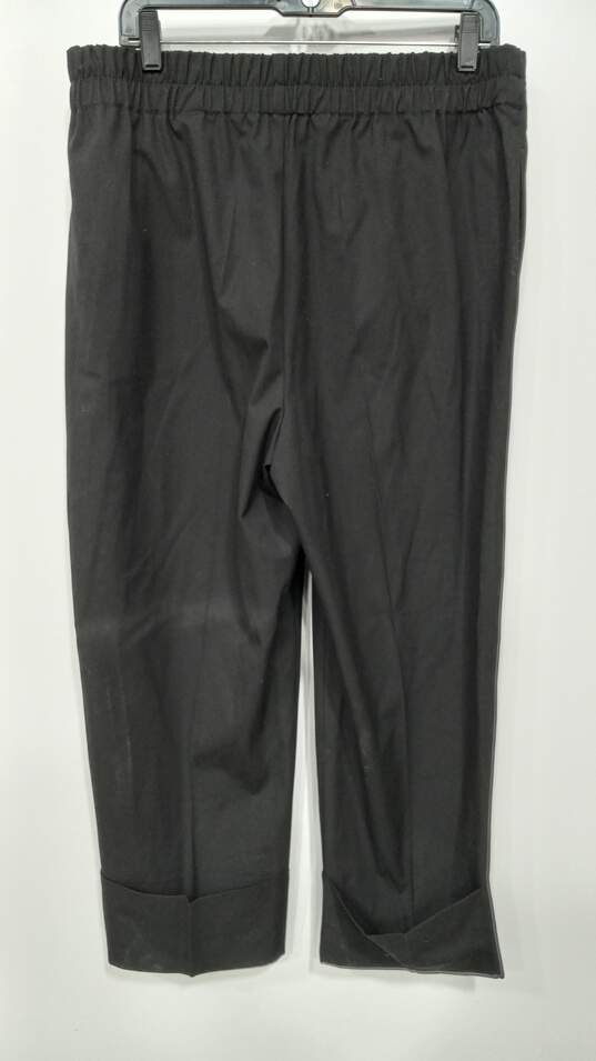 Zara Women's Black Casual Pants Size XL - NWT image number 2