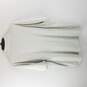 Van Heusen Men Grey Classic Fit 1/4 Button Short Sleeve Air Polo Shirt 2XL NWT image number 2
