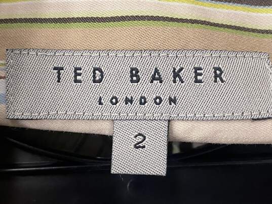 Ted Baker Multicolor Button-Up Shirt - Size 2 image number 5