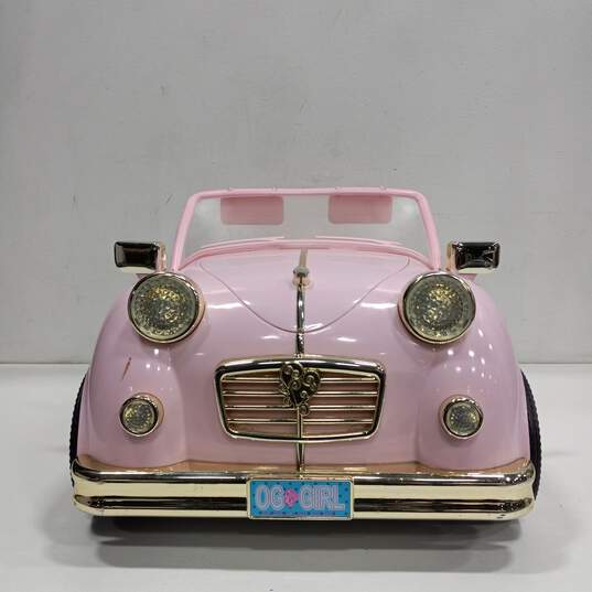 Our Generation Pink In the Drivers Seat Retro Cruiser for 18in Dolls image number 2