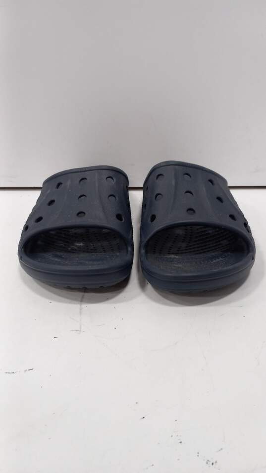 Crocs Men's Blue Flip Flops Size 7 image number 1