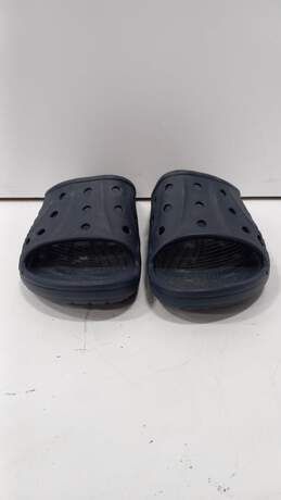 Crocs Men's Blue Flip Flops Size 7