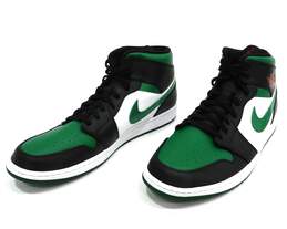 Jordan 1 Mid Green Toe Men's Shoes Size 18 alternative image