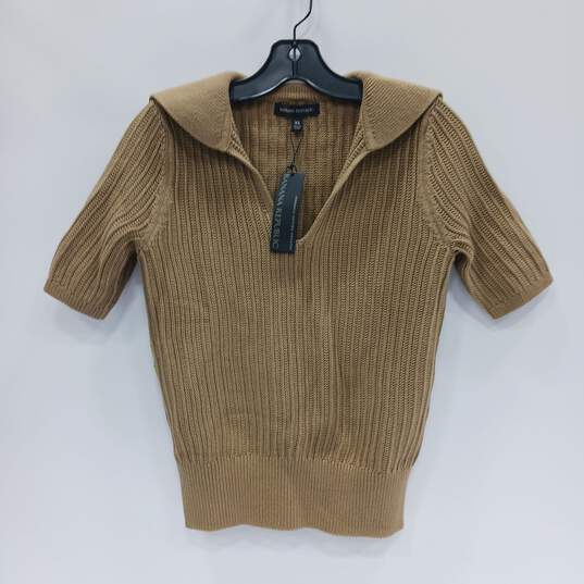 Banana Republic Organic Cotton Kina Sailor Sweater Size XS NWT image number 1