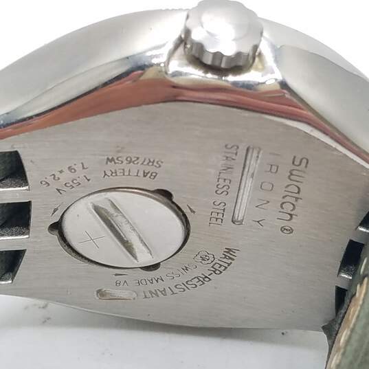 Men's Swatch Swiss Stainless Steel Watch image number 8