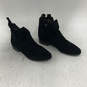 Womens Sarah Shortie Black Suede Pull On Low Top Ankle Dress Booties Size 8 image number 3