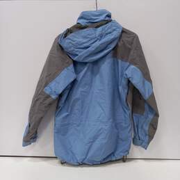 Women's Light Blue & Gray The North Face Jacket (Size M) alternative image
