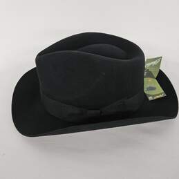 Lihuahat Classic Black Men's Godfather Gangster Mobster Gentleman Fedora Hat