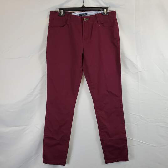 Tommy Hilfiger Men's Maroon Pants SZ 6 NWT image number 1