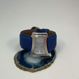 Designer Invicta 2199 Silver Blue Adjustable Strap Analog Wristwatch