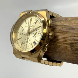 Designer Michael Kors MK-5926 Gold-Tone Dial Quartz Analog Wristwatch