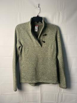 North Face Womens Green Pullover Sweater Size S/P