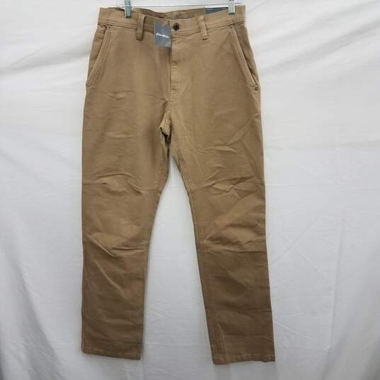 NWT Eddie Bauers Men's Relaxed Straight Regular Mountain Saddle Jeans Size 32 x 34 image number 1