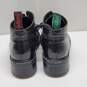 Kickers Black Lace Up Leather Boots Size 10.5 image number 4