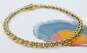 10K Yellow Gold 0.48 CTTW Diamond Tennis Bracelet 6.7g image number 1