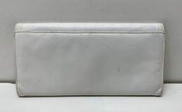 Pierre Cardin Ivory Leather Clutch Bag alternative image