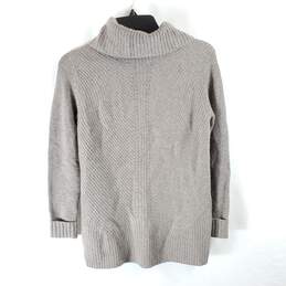Talbots Women Grey Turtleneck Sweater P NWT