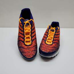 Nike Air Max Plus GS Back To School Shoes Purple Laser Orange Sz 7Y