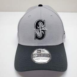 Seattle Mariners New Era Team Classic 39THIRTY Fitted Hat Size Large-XLarge