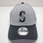 Seattle Mariners New Era Team Classic 39THIRTY Fitted Hat Size Large-XLarge image number 1