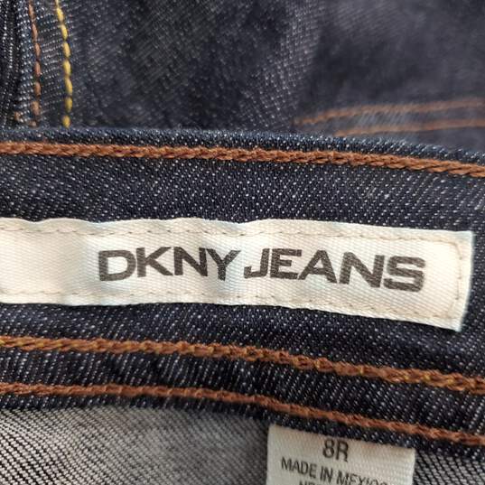 DKNY Women Blue Washed Skinny Jeans Sz 8R NWT image number 1