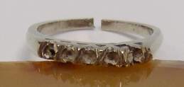 14k White Gold Ring Setting For Repair 1.6g