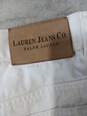 Ralph Lauren Jeans Co. Women's White Denim Capris Size 18W image number 3