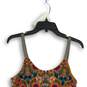 Living Doll Womens Multicolor Floral Sleeveless One Piece Romper Size Small image number 3