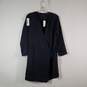 NWT Womens V-Neck 3/4 Sleeve Belted Wrap Front One-Piece Romper Size 6 image number 1