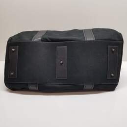 Coach Leatherware Black Canvas Leather Trim Weekender Duffle Bag alternative image
