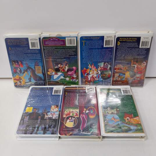Walt Disney Masterpiece Collection Bundle VHS Movies image number 2