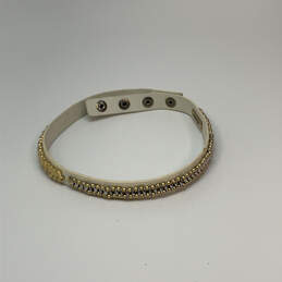 Designer Stella & Dot Gold-Tone Beaded Adjustable Wrap Bracelet w/ Dust Bag