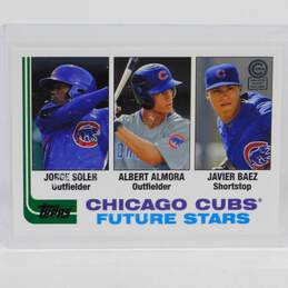 2013 Soler/Almora/Baez Topps Archives Rookie Stadium Giveaway Chicago Cubs