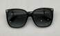 Gucci GG00225 001 Black Frame w/ Black/Gray Gradient Cat-Eye Women's Sunglasses image number 3