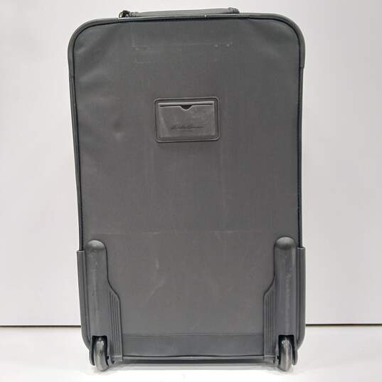 Eddie Bauer Black Rolling Luggage Suitcase image number 3
