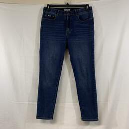 Women's Dark Wash DKNY Bleecker Shaping Skinny Jeans, 31/12