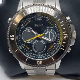 Men's Stauer Diver, Chronograph Stainless Steel Watch alternative image