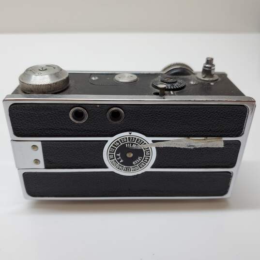 Argus C3 Black Brick Rangefinder 35 mm Cinitar Vintage Film Camera Untested image number 4