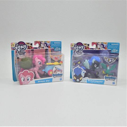 My Little Pony Friendship is Magic Guardians of Harmony Pinkie Pie and Shadowbolts Playsets NEW in Box image number 1