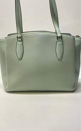 Kate Spade Pebble Leather Monet Triple Compartment Shoulder Bag Mint alternative image
