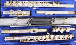 Armstrong Model 104 and Blessing Model B101 Flutes w/ Cases and Accessories (Set of 2)