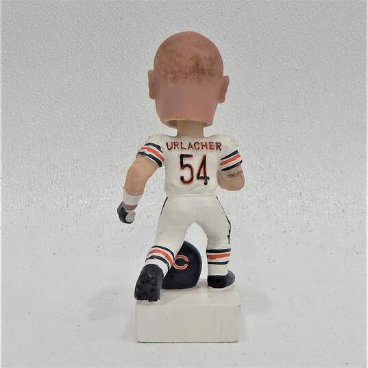 Chicago Bears McDonald's Urlacher Bobblehead Unpunched Cards & Pennant Flag image number 4