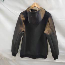Qualtrics Black Zip Up Hoodie Jacket Size L alternative image