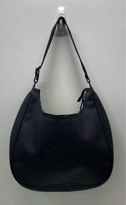 Lacoste Nylon Zip Top Shoulder Bag Black alternative image