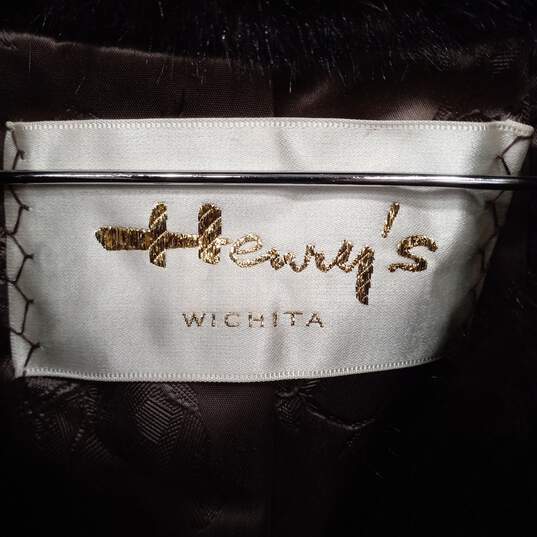 Henry's Women's Brown Faux Fur Coat image number 5