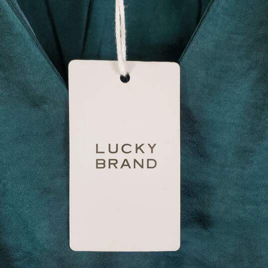 Lucky Brand Women Emerald Dress M NWT image number 2